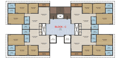 Project Image of 880.06 - 893.19 Sq.ft 3 BHK Apartment for buy in Deval Gurukrupa Lakeview