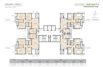 Project Image of 398.16 - 1370.0 Sq.ft 1 BHK Apartment for buy in Godrej Infinity