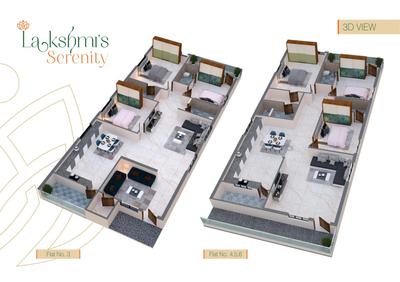 Project Image of 2012.0 - 2399.0 Sq.ft 3 BHK Apartment for buy in Lakshmi Serenity