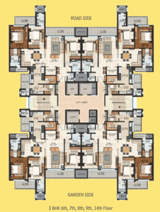 Project Image of 2480.0 - 5570.0 Sq.ft 3 BHK Apartment for buy in Janta Falcon View