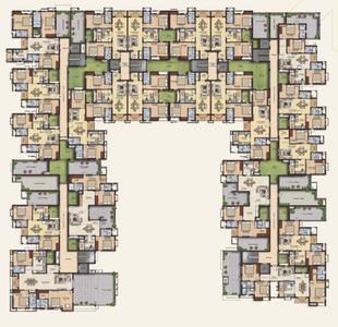 Project Image of 1015.0 - 1624.0 Sq.ft 2 BHK Apartment for buy in BBCL Midland