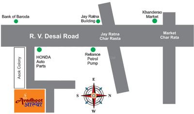 Balaji Avadhoot Astha Location Plan 1