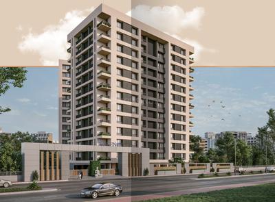 Dwarkesh Regency Heights Elevation 1