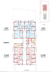 Project Image of 965.0 - 1099.0 Sq.ft 3 BHK Apartment for buy in Kumar Platina