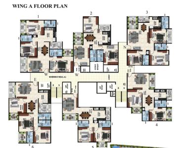 Project Image of 910.0 - 1302.0 Sq.ft 2 BHK Apartment for buy in Aryan Opulence