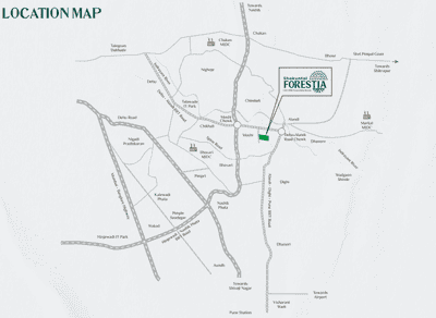 Project Image of 724.0 - 1367.0 Sq.ft 3 BHK Apartment for buy in Shakuntal Forestia