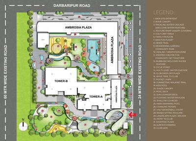 Project Image of 1365.0 - 1928.82 Sq.ft 3 BHK Apartment for buy in Decent Ambrosia