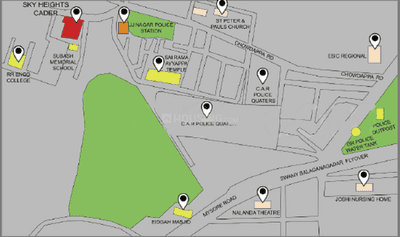 Project Image of 947.01 - 1198.02 Sq.ft 2 BHK Apartment for buy in Sky Height Cader