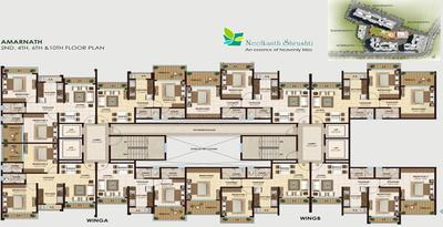 Project Image of 395.0 - 622.0 Sq.ft 1 BHK Apartment for buy in Ashapura Neelkanth Shrushti Amarnath A B Wing And Vaidyanath