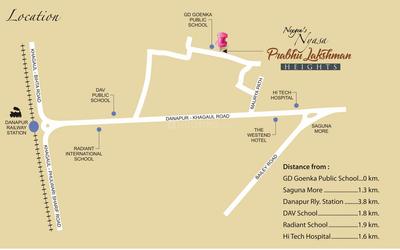 Project Image of 1430 Sq.ft 3 BHK Apartment / Flat for sale in Danapur for Rs. 9500000