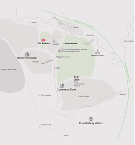 Project Image of 845.0 - 1137.0 Sq.ft 2 BHK Apartment for buy in Shree Sai Ananta