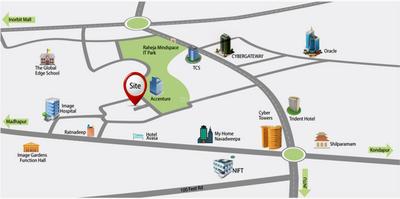 Project Image of 0.0 - 2450.0 Sq.ft 3 BHK Apartment for buy in Sahiti Sri Vidhya Ambrosia