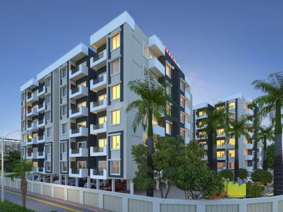 Project Image of 940.0 - 980.0 Sq.ft 3 BHK Apartment for buy in Harshit Lifestyle phase 1