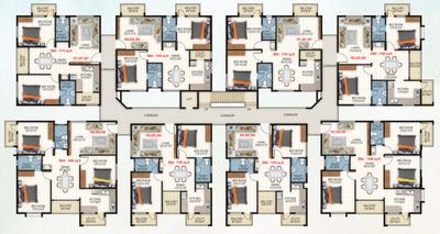 Project Image of 1025.0 - 1400.0 Sq.ft 2 BHK Apartment for buy in Vaishnavi Vrishab