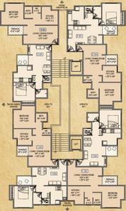Project Image of 372.0 - 596.0 Sq.ft 1 BHK Apartment for buy in United Sanskruti Phase I