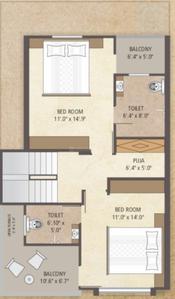 Project Image of 0.0 - 1610.0 Sq.ft 4 BHK Villa for buy in Vraj Krishna Bunglows