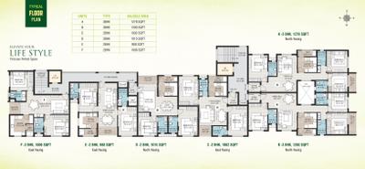 Project Image of 988.0 - 1280.0 Sq.ft 2 BHK Apartment for buy in MKB Nest