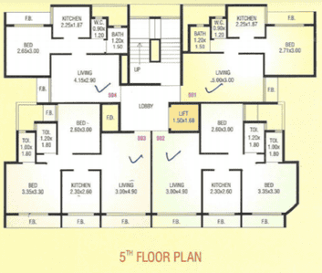 Project Image of 281.48 - 399.02 Sq.ft 1 BHK Apartment for buy in Shree Sai Hari Om