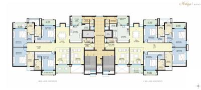 Project Image of 1785.0 - 4463.0 Sq.ft 3 BHK Apartment for buy in Goldbricks Arshiya Apartment
