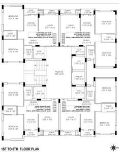 Project Image of 569.3 - 575.76 Sq.ft 2 BHK Apartment for buy in Shreeji Luxuria