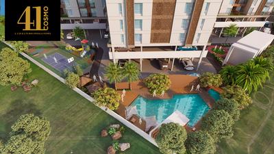 Project Image of 0.0 - 694.38 Sq.ft 2 BHK Apartment for buy in Krisala 41 Elite Building F