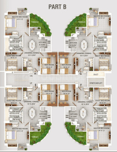 Project Image of 852.0 - 890.0 Sq.ft 3 BHK Apartment for buy in Protech Green