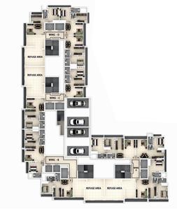 Project Image of 378.0 - 643.0 Sq.ft 1 BHK Apartment for buy in Dimple Westwood 1