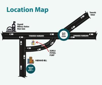 Project Image of 1225.0 - 1570.0 Sq.ft 3 BHK Apartment for buy in Aakriti Vaishnavi Hills Block F