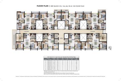 Project Image of 903.0 - 1130.0 Sq.ft 3 BHK Apartment for buy in Merlin Lakescape Phase II