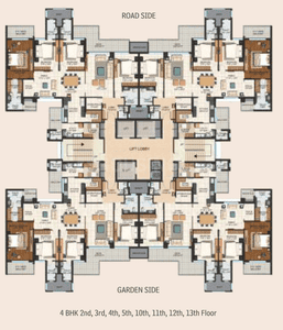 Project Image of 2480.0 - 5570.0 Sq.ft 3 BHK Apartment for buy in Janta Falcon View