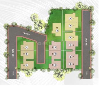 Project Image of 1323.64 - 1398.23 Sq.ft 4 BHK Villa for buy in Shree Shree Krishna Bunglows