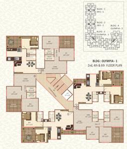 Project Image of 715.0 - 1085.0 Sq.ft 1 BHK Apartment for buy in Reliance Residency NX