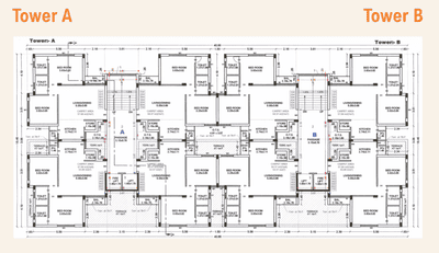 Project Image of 579.74 - 636.04 Sq.ft 2 BHK Apartment for buy in Ravi Krushna Heights