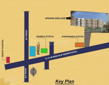 Project Image of 678.13 - 1147.76 Sq.ft 2 BHK Apartment for buy in Dream Apsara Enclave