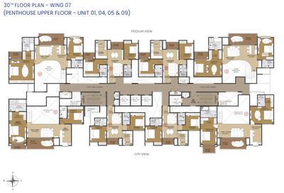 Project Image of 1097.0 - 4131.0 Sq.ft 2 BHK Apartment for buy in Northern Lights By Puravankara KVN