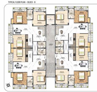 Project Image of 1405.0 - 1780.0 Sq.ft 3 BHK Apartment for buy in Peace Allama Enclave