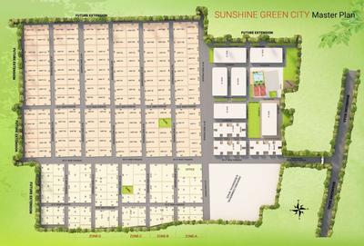 Project Image of 559.72 - 758.21 Sq.ft 2 BHK Apartment for buy in Nitu Sunshine Green City Phase IV