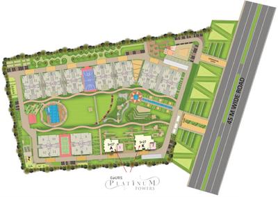 Project Image of 0.0 - 6010.0 Sq.ft 4 BHK Apartment for buy in Gaurs Gaurs Platinum Towers