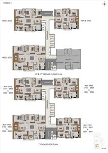 Project Image of 2231.0 - 3917.0 Sq.ft 3 BHK Apartment for buy in Casagrand GS Infinity