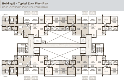 Project Image of 601.06 - 875.32 Sq.ft 2 BHK Apartment for buy in Kolte Patil Life Republic First Avenue