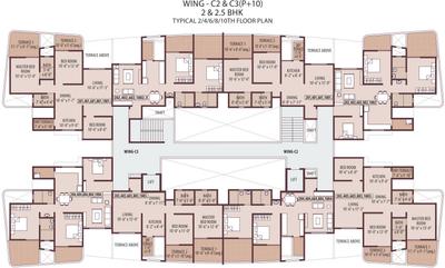 Project Image of 890.0 - 1550.0 Sq.ft 2 BHK Apartment for buy in Tirupati Vasantam