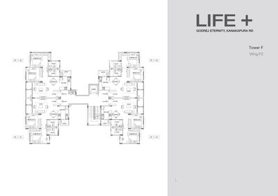 Project Image of 711.0 - 1938.0 Sq.ft 1 BHK Apartment for buy in Godrej Eternity