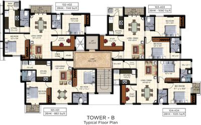 Project Image of 1248.0 - 1511.0 Sq.ft 3 BHK Apartment for buy in Stellar Orion