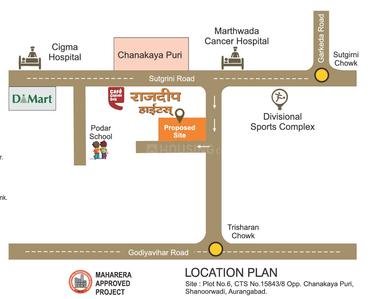 Rajdeep Heights Location Plan 1
