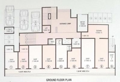 Siddique Basera Heights Basera Heights Cluster Plan 1
