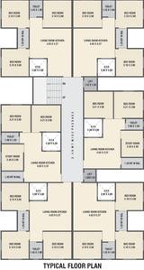 Project Image of 574.79 - 688.89 Sq.ft 3 BHK Apartment for buy in Sahajanand Elegance 2