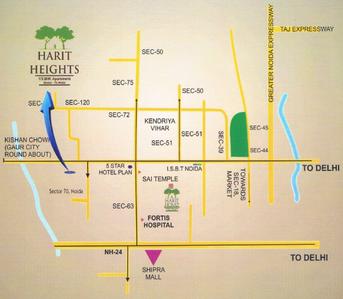 Project Image of 500.0 - 1080.0 Sq.ft 1 BHK Apartment for buy in Brickland Harit Heights