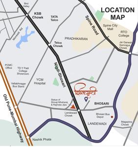 Project Image of 453.81 - 463.17 Sq.ft 1 BHK Apartment for buy in Evernest Shivshrushti