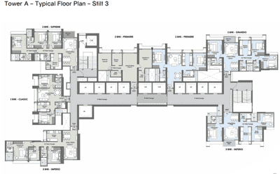 Project Image of 610.0 - 1312.0 Sq.ft 2 BHK Apartment for buy in L And T Rejuve 360 Tower A