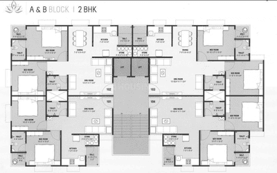Project Image of 1080 Sq.ft 2 BHK Apartment / Flat for sale in Chandkheda for Rs. 4800000